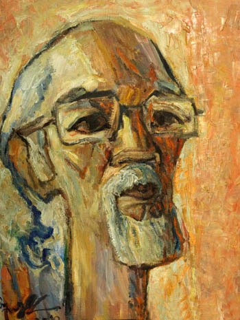 Một bức tự họa của Bùi Quang Ngọc.